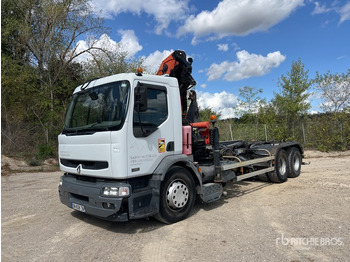 Hook lift truck RENAULT Premium 320