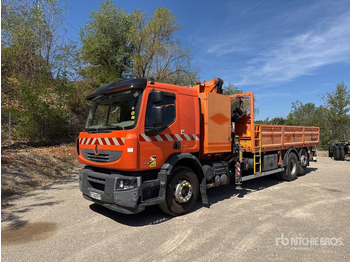 Dropside/ Flatbed truck RENAULT Premium 380