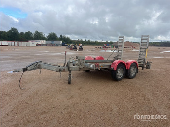 Low loader trailer 2019 Hubiere TPG352 2800 kg Remorque 2 Essieux T/A Equipment Trailer: picture 2