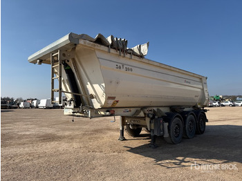 Tipper semi-trailer 2019 Menci S7R Tri/A Remorque Benne Alu 3 Essieux End Dump Trailer: picture 2