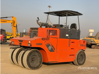 Pneumatic roller HAMM