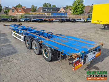 Container transporter/ Swap body semi-trailer Krone SDC-27 3-Assen BPW Drumbrakes - 5340KG - All Connections (O1912): picture 3