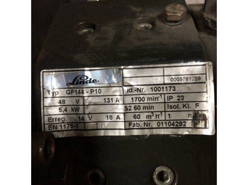 Engine and parts for Material handling equipment Traction Unit for Linde series 115: picture 3