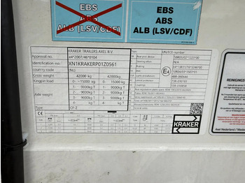 Walking floor semi-trailer kraker CF-ISO Koel / Walkingfloor Thermo King SLX 400 Alcoa's: picture 3