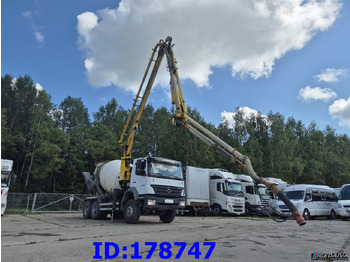 Concrete pump truck MERCEDES-BENZ Axor 2633 6x4 Schwing 750: picture 4