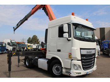 Crane truck DAF XF 106.510 + PALFINGER 330002EH + 656 hours + EURO 6: picture 2