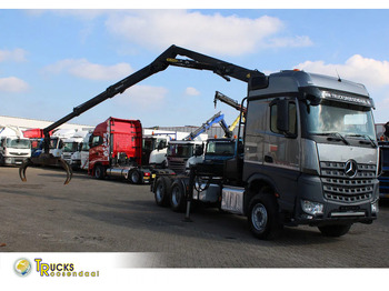 Crane truck MERCEDES-BENZ Arocs