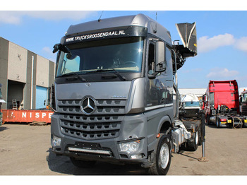 Tractor unit Mercedes-Benz Arocs 2858 + PALFINGER Z15 (2022) + 6X4 + FOREST/WOOD/METAL EDITION: picture 4