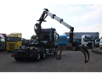 Tractor unit Mercedes-Benz Arocs 2858 + PALFINGER Z15 (2022) + 6X4 + FOREST/WOOD/METAL EDITION: picture 3