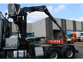 Tractor unit Mercedes-Benz Arocs 2858 + PALFINGER Z15 (2022) + 6X4 + FOREST/WOOD/METAL EDITION: picture 5