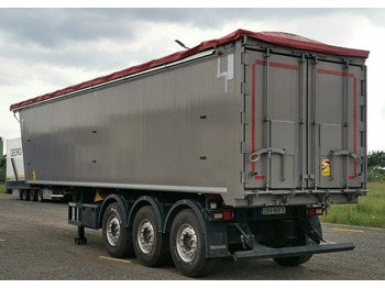 Tipper semi-trailer Reisch Aluminiowa 50m3, dach Cramaro manualny: picture 5
