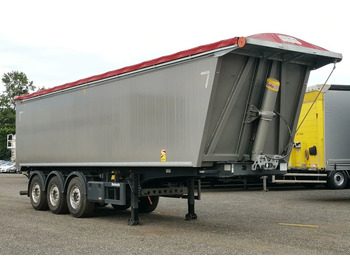 Tipper semi-trailer Reisch Aluminiowa 50m3, dach Cramaro manualny: picture 2
