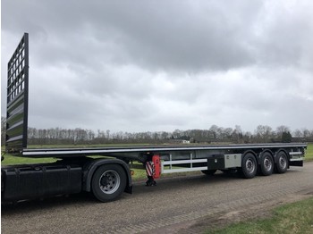 New Dropside/ Flatbed semi-trailer Vlastuin VTR Flat loader , platform , steel-stahl trailer: picture 1
