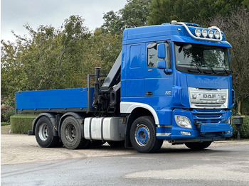 Crane truck DAF XF 460 6x4!! HIAB 24TM CRANE/KRAN/TREKKER/BAKWAGEN!!BAUKRANE TRANSPORT!!euro6!: picture 4