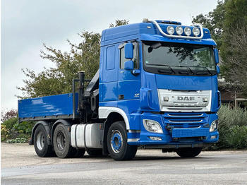 Crane truck DAF XF 460 6x4!! HIAB 24TM CRANE/KRAN/TREKKER/BAKWAGEN!!BAUKRANE TRANSPORT!!euro6!: picture 2
