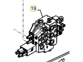 Hydraulic valve CASE