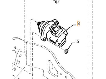 Hydraulic motor CASE