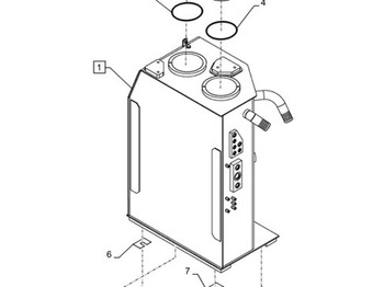 Hydraulic tank CASE