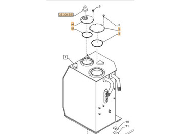 Hydraulic tank CASE