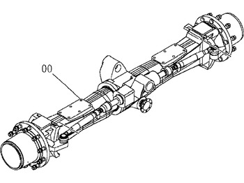 Front axle HITACHI