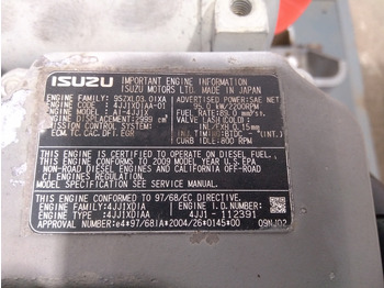 Engine for Construction machinery Isuzu 4JJ1X -: picture 2