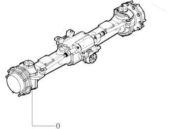 Front axle NEW HOLLAND