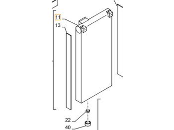 Radiator NEW HOLLAND