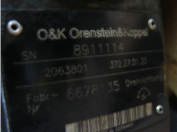 Hydraulic motor O&K