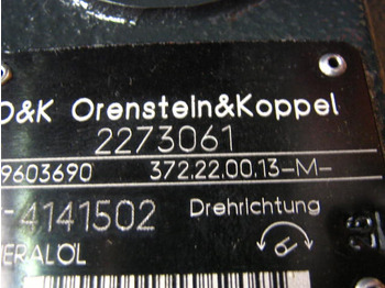 Hydraulic motor for Construction machinery O&K 9603690 -: picture 2