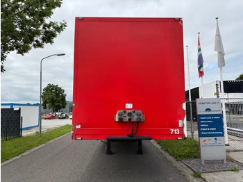 Closed box semi-trailer Vogelzang Closed box steering axle 2.5 ton taillift set batteries: picture 2