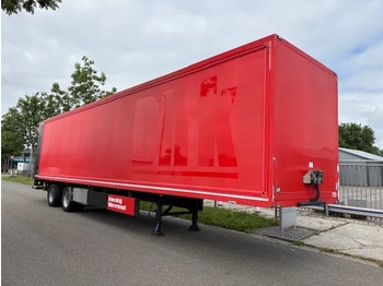 Closed box semi-trailer Vogelzang Closed box steering axle 2.5 ton taillift set batteries: picture 3