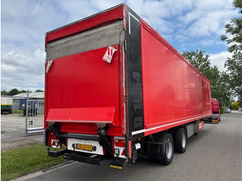 Closed box semi-trailer Vogelzang Closed box steering axle 2.5 ton taillift set batteries: picture 4