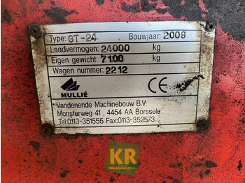 Tipper trailer GT-24 gronddumper MP Mullie: picture 2