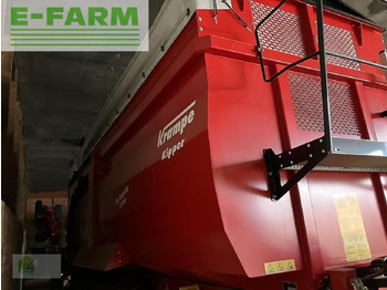 Farm tipping trailer/ Dumper Krampe big body bb 600 + canagro schnecke df1315: picture 3