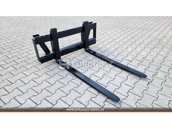 New Forks for Construction machinery EUROHOLZ Palettengabel Euroaufnahme 1200 mm 2 t: picture 2