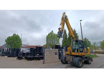 Wheel excavator Komatsu PW 140 Mobilbagger Powertilt Schnellwechsler MS 10: picture 3