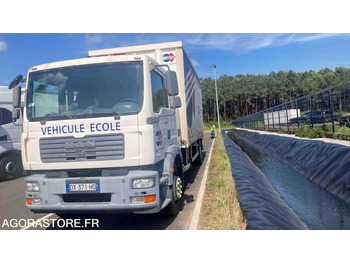 Curtainsider truck MAN TGM 18.240