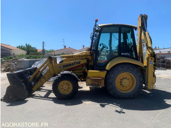 Backhoe loader KOMATSU WB97