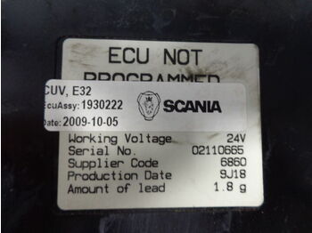ECU for Truck Scania CUV E32: picture 2