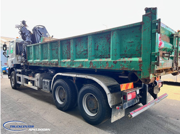 Tipper, Crane truck DAF CF 85.410 ATE, Hiab 166, 6x4 Steel spring: picture 4