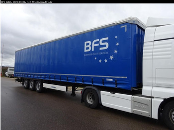 Curtainsider semi-trailer KRONE SDP