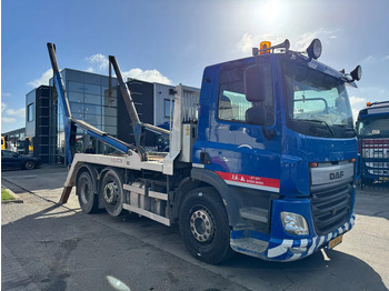 Skip loader truck DAF CF 400 6X2 - EURO 6 + VDL P-18 + REMOTE + LIFT AXLE: picture 2
