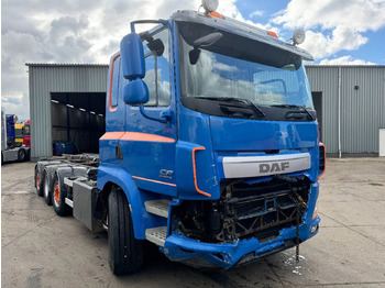 New Hook lift truck DAF CF 460 8X2 ONLY VISUAL DAMAGED // ENGINE IS RUNN: picture 3