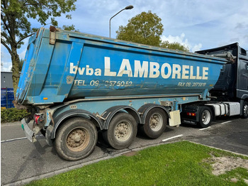 Tipper semi-trailer TURBO'S HOET KIPPER - 3 AXLE BPW + LIFTING AXLE + FULL ALU: picture 5
