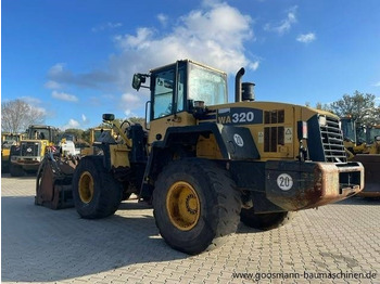 Wheel loader Komatsu WA 320 mit Greifschaufel + Schnellwechsler: picture 4