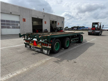 Container transporter/ Swap body trailer KEL-BERG Transfer trailer / Abrollanhänger / overførings: picture 3