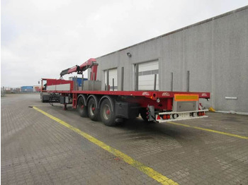 Dropside/ Flatbed semi-trailer MTDK Cranetrailer/Kranauflieger/Krantrailer: picture 4