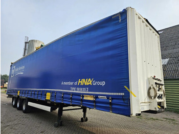 Curtainsider semi-trailer Krone SD - Roof demage: picture 3