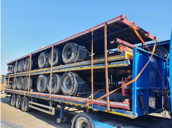 Dropside/ Flatbed semi-trailer VAN HOOL
