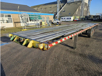 Dropside/ Flatbed semi-trailer VAN HOOL